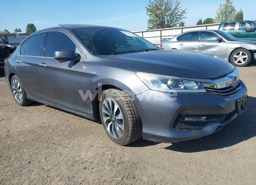 2017 Honda Accord HYBRID EX-L (VIN JHMCR6F56HC031495) main photo