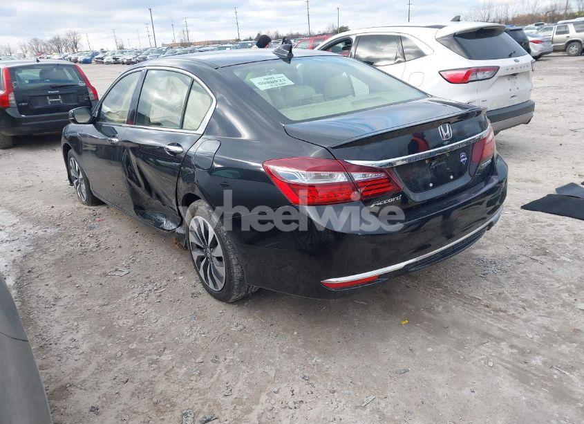 Photo 3 of 2017 Honda Accord HYBRID EX-L (VIN JHMCR6F57HC000997)