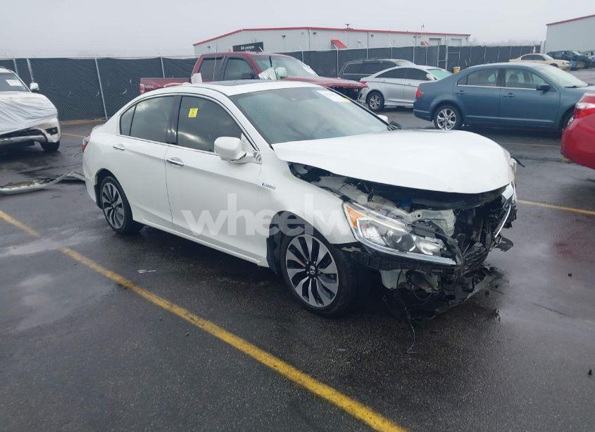 2017 Honda Accord HYBRID EX-L (VIN JHMCR6F57HC023700) main photo