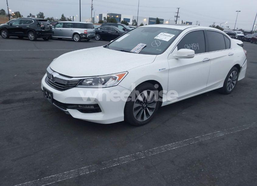 Photo 2 of 2017 Honda Accord HYBRID EX-L (VIN JHMCR6F58HC022653)