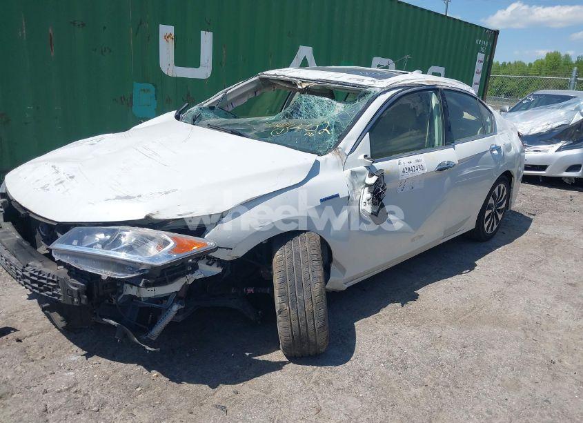 Photo 2 of 2017 Honda Accord HYBRID EX-L (VIN JHMCR6F59HC027036)