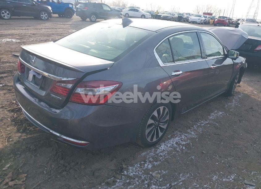 Photo 4 of 2017 Honda Accord HYBRID EX-L (VIN JHMCR6F5XHC002260)