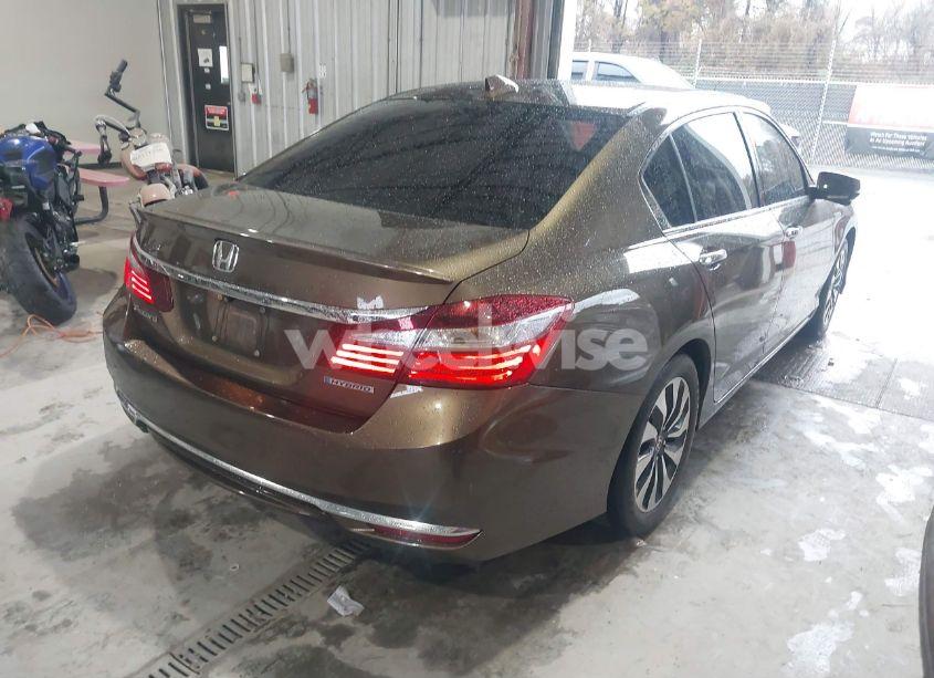 Photo 4 of 2017 Honda Accord HYBRID EX-L (VIN JHMCR6F5XHC010729)