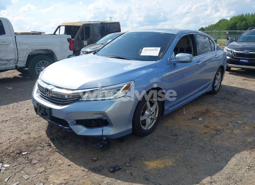 Photo 2 of 2017 Honda Accord HYBRID TOURING (VIN JHMCR6F70HC008134)