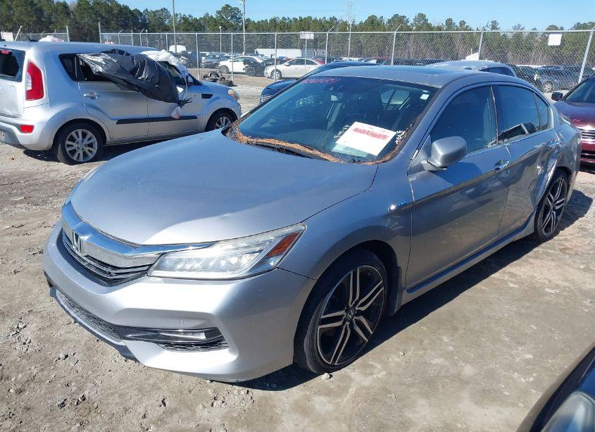 Photo 2 of 2017 Honda Accord HYBRID TOURING (VIN JHMCR6F74HC005513)
