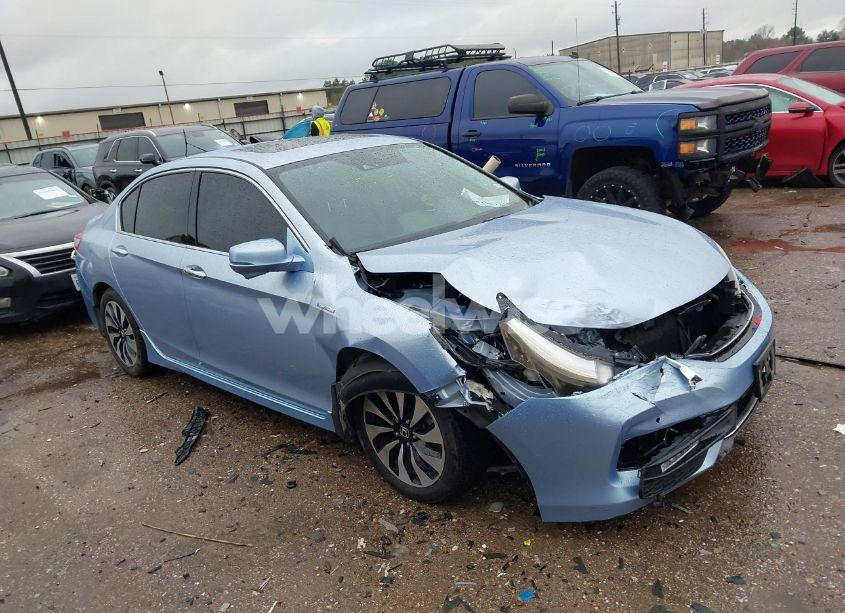 2017 Honda Accord HYBRID TOURING (VIN JHMCR6F74HC020853) main photo