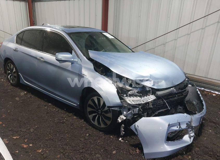 2017 Honda Accord HYBRID TOURING (VIN JHMCR6F74HC024465) main photo