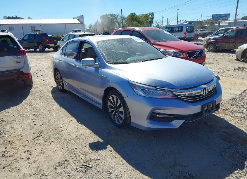 2017 Honda Accord HYBRID TOURING (VIN JHMCR6F76HC020854) main photo