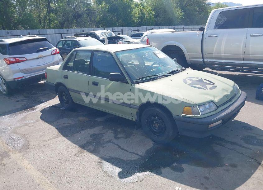 1991 Honda Civic DX (VIN JHMED3545MS029574) main photo