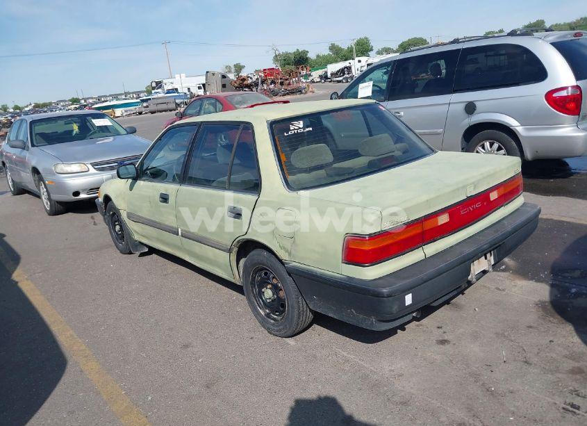 Photo 3 of 1991 Honda Civic DX (VIN JHMED3545MS029574)