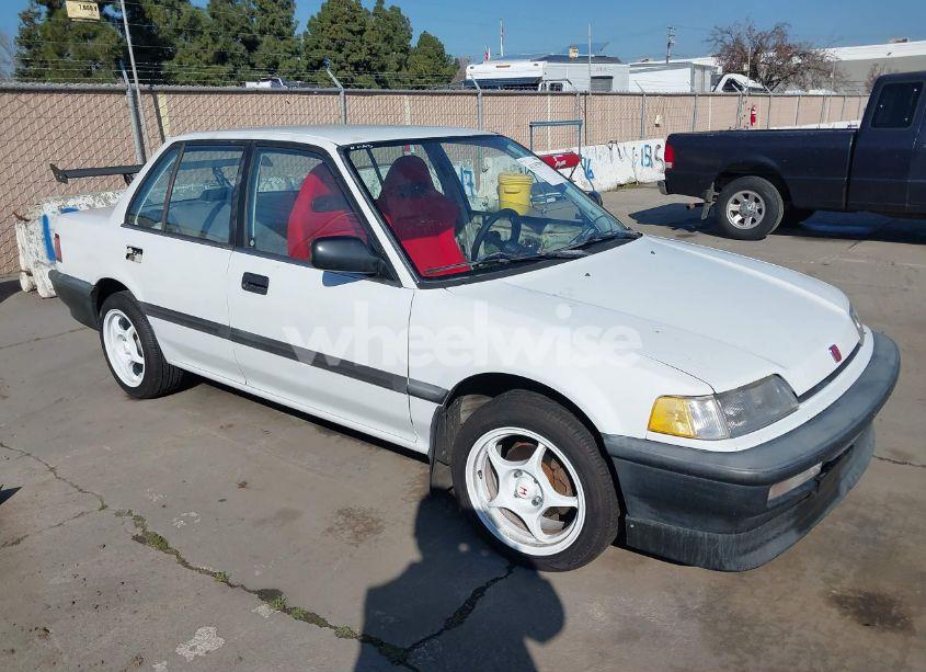 1991 Honda Civic DX (VIN JHMED3547MS036767) main photo