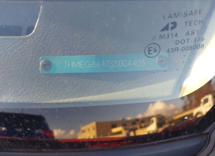 Photo 9 of 1995 Honda Civic DX/LX (VIN JHMEG8647SS004403)