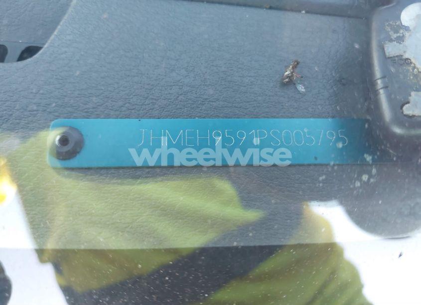 Photo 9 of 1993 Honda Civic EX/EX-V (VIN JHMEH9591PS005795)