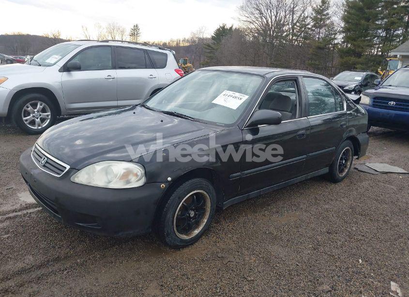 Photo 2 of 2000 Honda Civic LX (VIN JHMEJ6672YS009999)