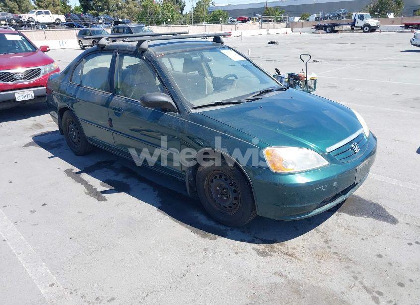 2002 Honda Civic LX (VIN JHMES16502S001065) main photo
