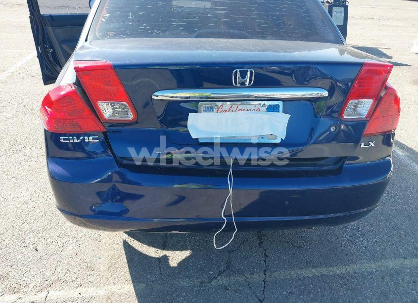 Photo 6 of 2003 Honda Civic LX (VIN JHMES16523S000694)