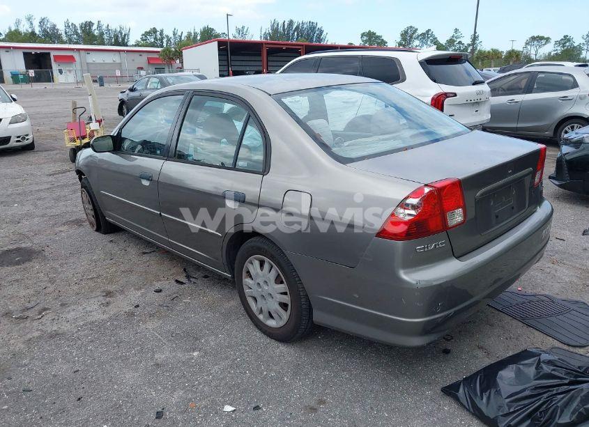 Photo 3 of 2005 Honda Civic LX (VIN JHMES16525S007731)