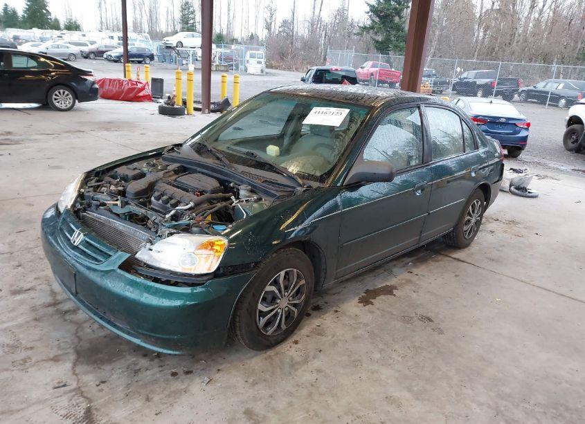 Photo 2 of 2002 Honda Civic LX (VIN JHMES16542S000971)