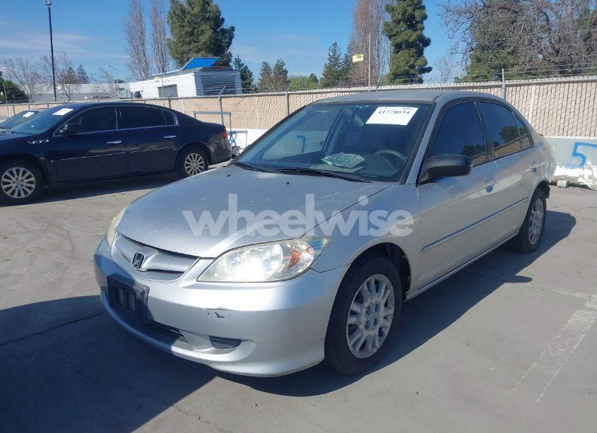 Photo 2 of 2005 Honda Civic LX (VIN JHMES16575S001231)