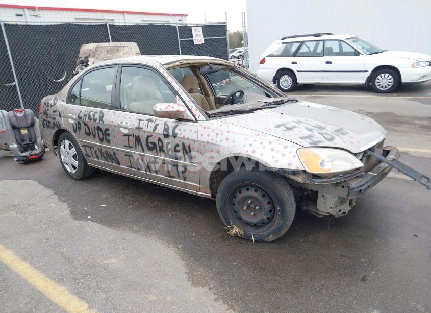 2003 Honda Civic EX (VIN JHMES26723S001271) main photo