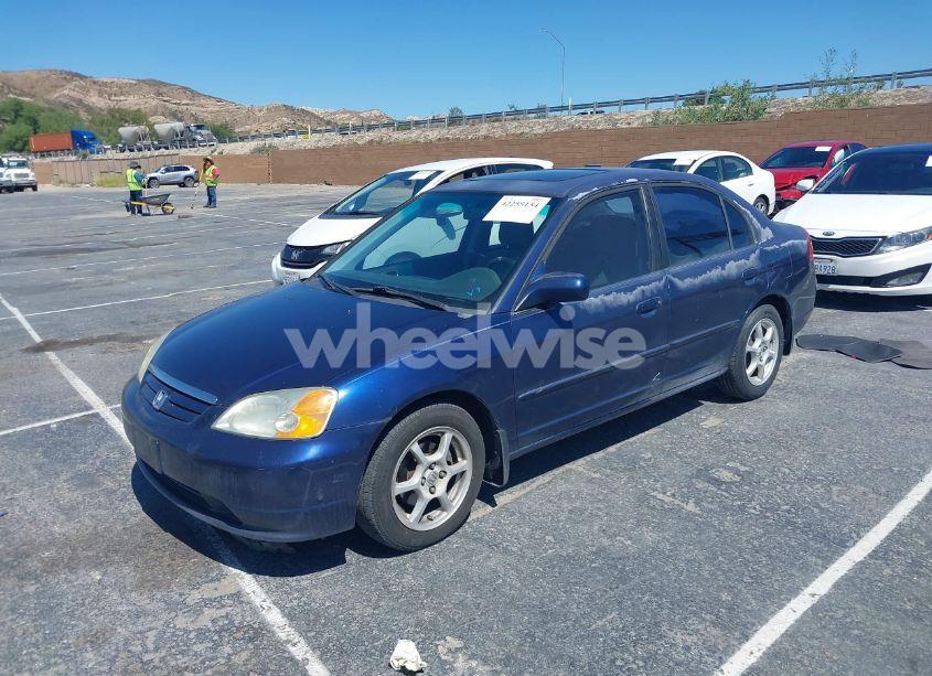 Photo 2 of 2002 Honda Civic EX (VIN JHMES26752S000615)