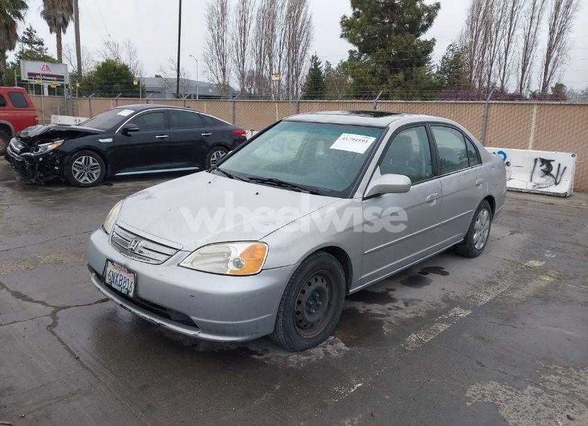 Photo 6 of 2002 Honda Civic EX (VIN JHMES26782S003105)