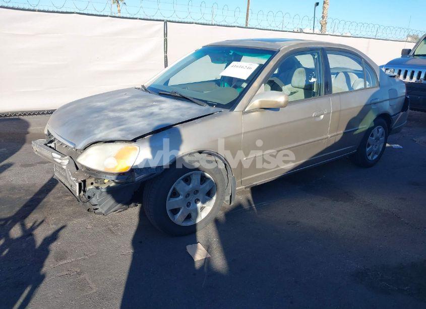 Photo 2 of 2001 Honda Civic EX (VIN JHMES267X1S003489)