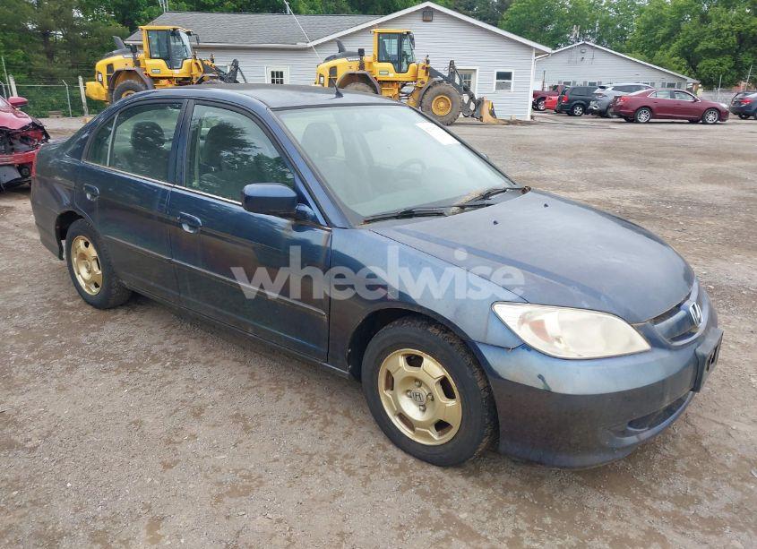 2005 Honda Civic HYBRID (VIN JHMES95615S006269) main photo