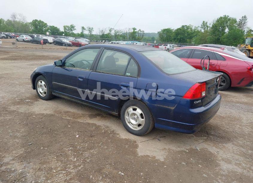 Photo 3 of 2005 Honda Civic HYBRID (VIN JHMES95615S006269)