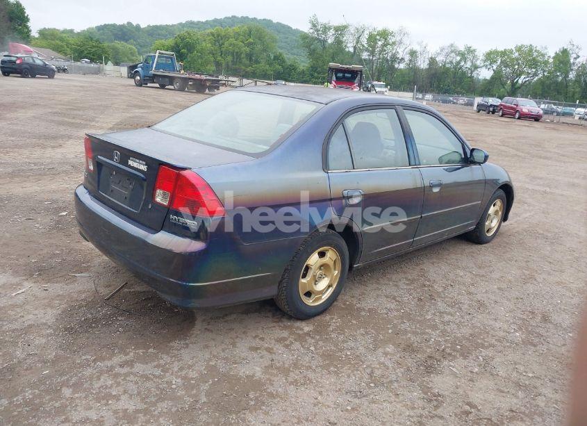 Photo 4 of 2005 Honda Civic HYBRID (VIN JHMES95615S006269)