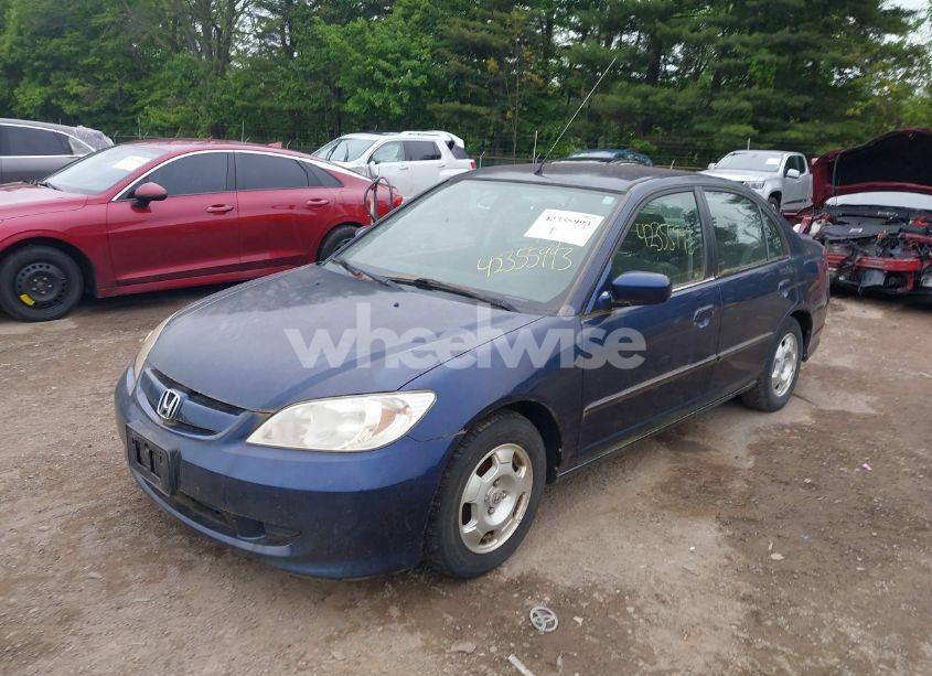Photo 6 of 2005 Honda Civic HYBRID (VIN JHMES95615S006269)