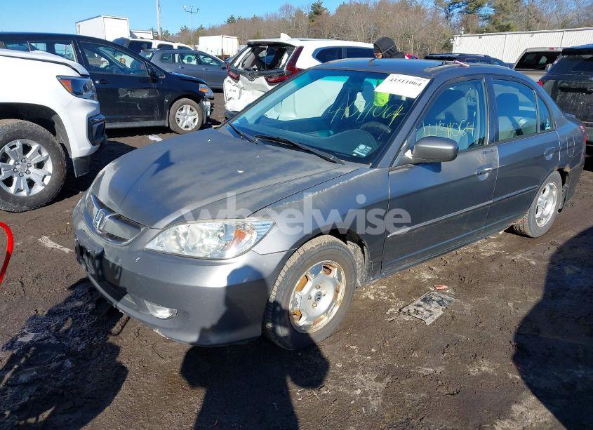 Photo 2 of 2005 Honda Civic HYBRID (VIN JHMES95675S024646)