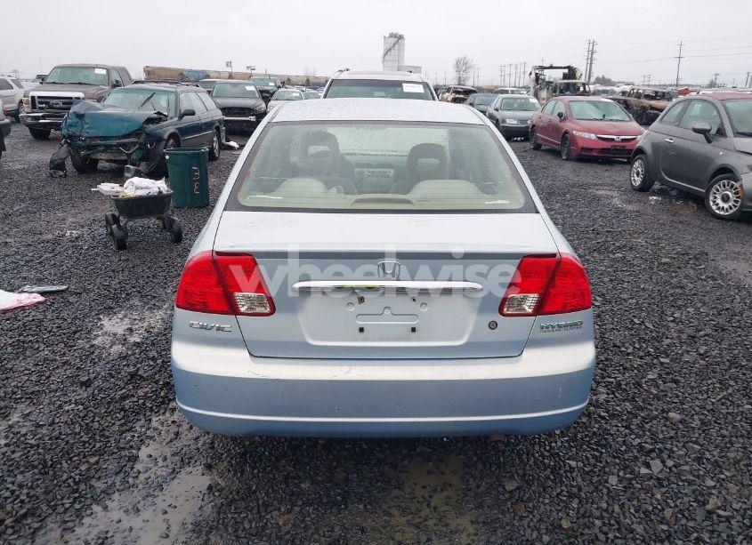 Photo 16 of 2003 Honda Civic HYBRID (VIN JHMES95693S020031)