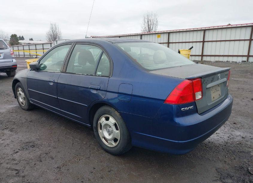 Photo 3 of 2005 Honda Civic HYBRID (VIN JHMES95695S008724)