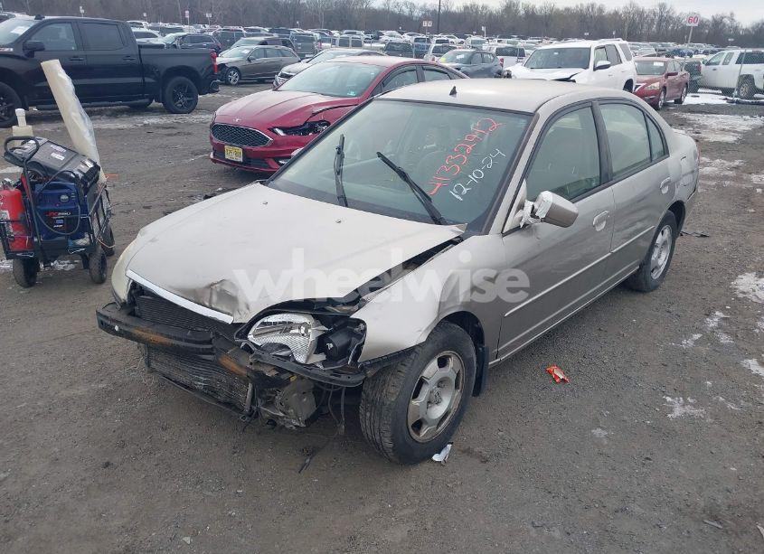 Photo 2 of 2003 Honda Civic HYBRID (VIN JHMES956X3S018367)