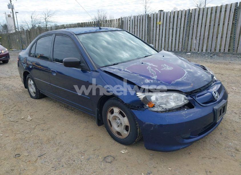 2005 Honda Civic HYBRID (VIN JHMES96605S011641) main photo