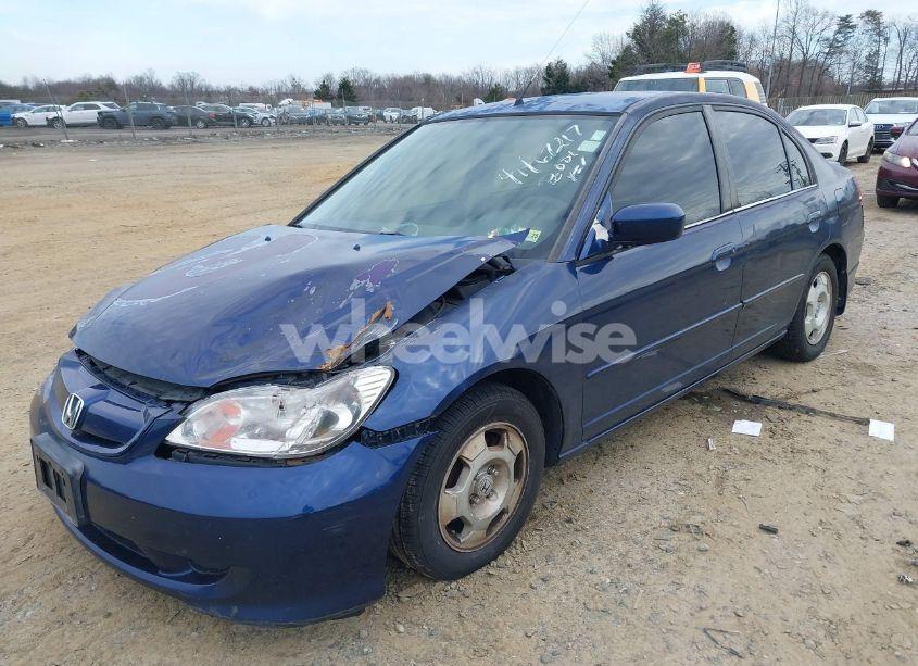 Photo 2 of 2005 Honda Civic HYBRID (VIN JHMES96605S011641)