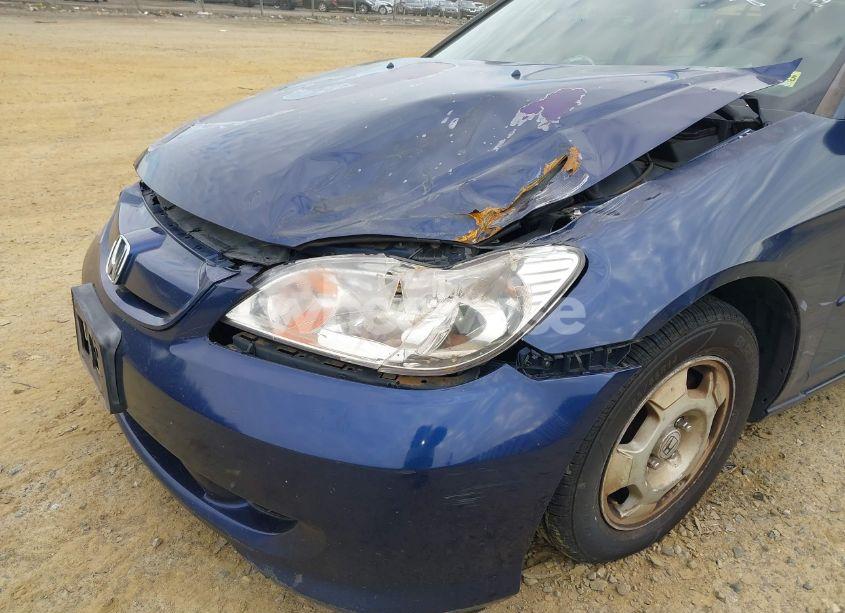 Photo 6 of 2005 Honda Civic HYBRID (VIN JHMES96605S011641)