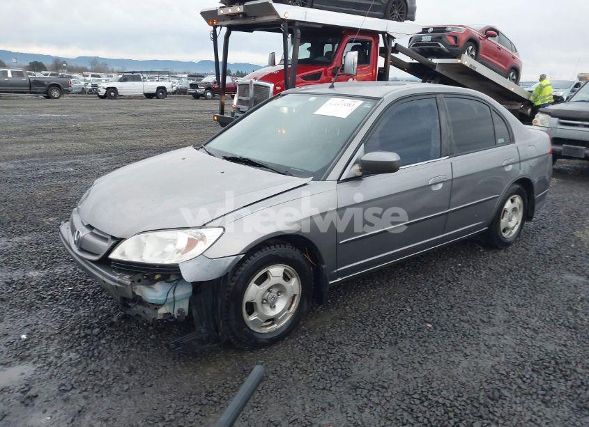 Photo 2 of 2005 Honda Civic HYBRID (VIN JHMES96605S013633)
