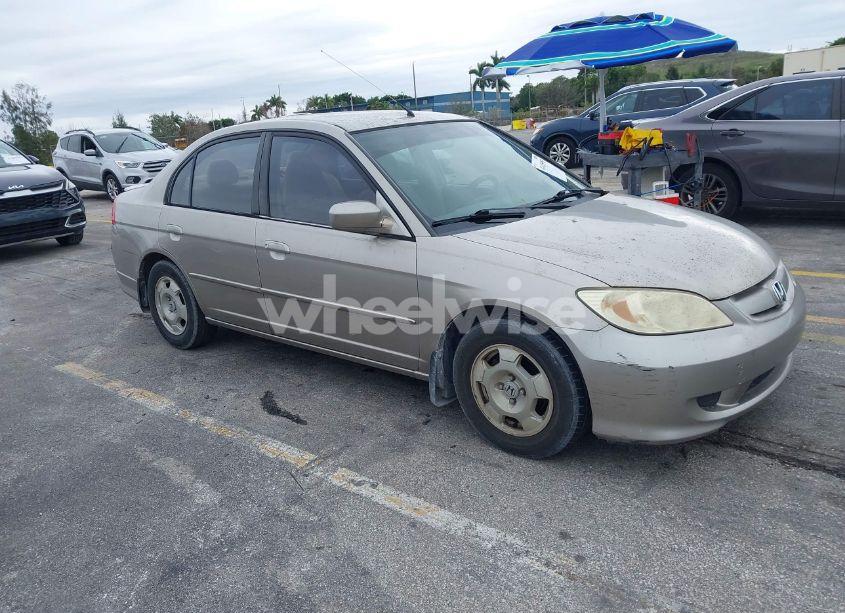 2005 Honda Civic HYBRID (VIN JHMES96605S019996) main photo