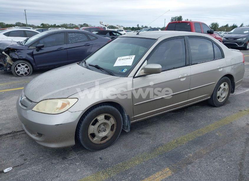 Photo 2 of 2005 Honda Civic HYBRID (VIN JHMES96605S019996)