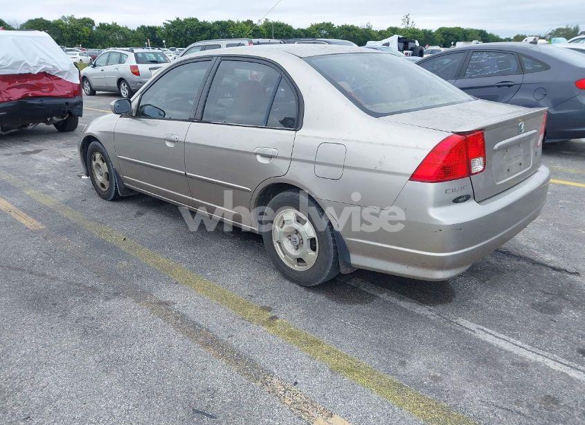 Photo 3 of 2005 Honda Civic HYBRID (VIN JHMES96605S019996)