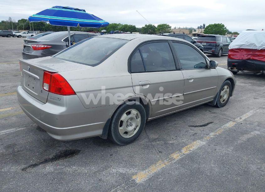 Photo 4 of 2005 Honda Civic HYBRID (VIN JHMES96605S019996)