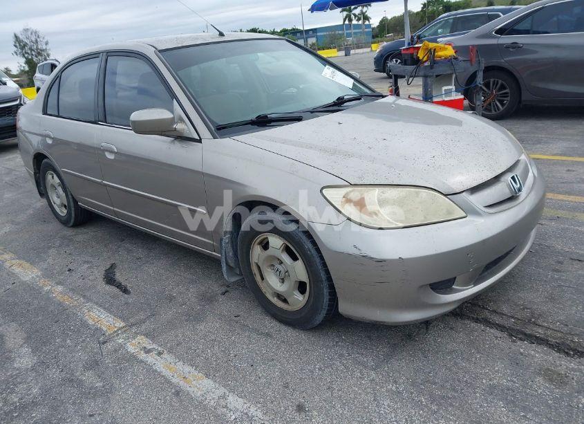 Photo 6 of 2005 Honda Civic HYBRID (VIN JHMES96605S019996)