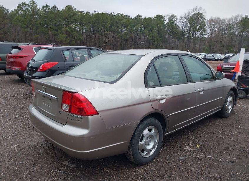 Photo 4 of 2003 Honda Civic HYBRID (VIN JHMES96613S024685)