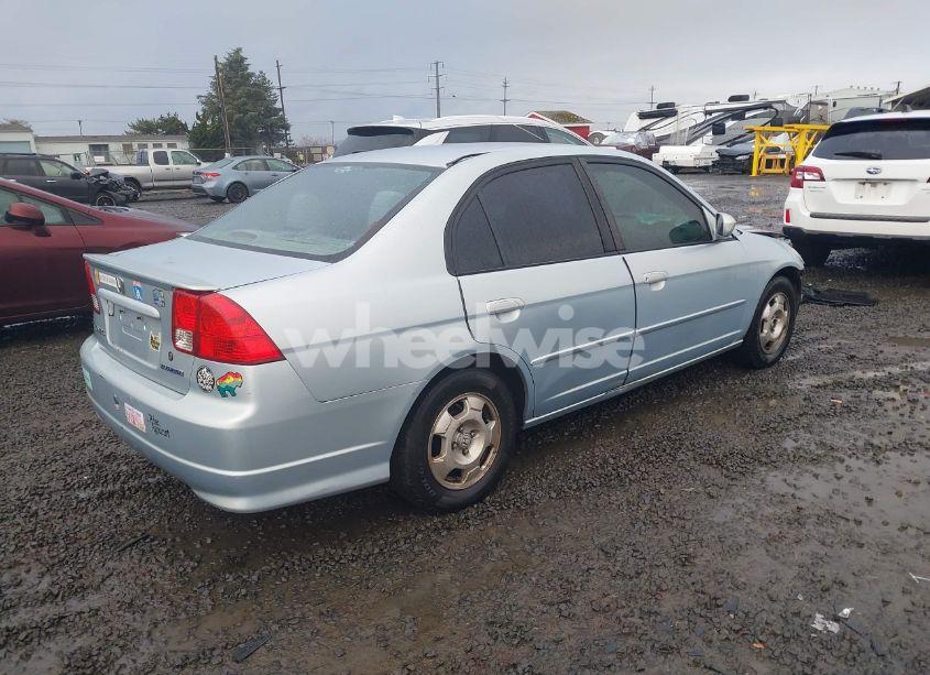 Photo 4 of 2004 Honda Civic HYBRID (VIN JHMES96614S001005)