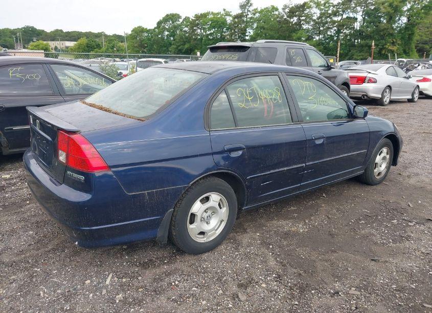 Photo 4 of 2005 Honda Civic HYBRID (VIN JHMES96625S008756)