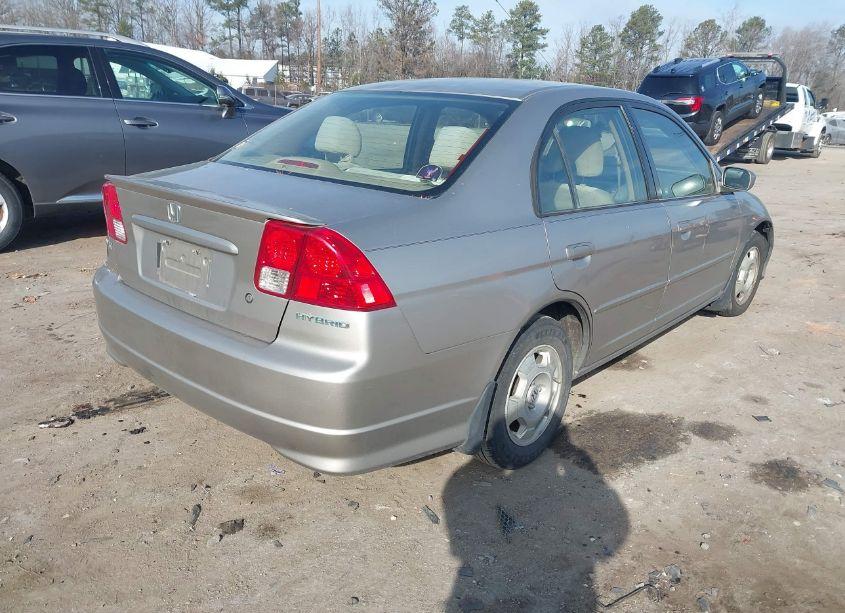Photo 4 of 2005 Honda Civic HYBRID (VIN JHMES96645S007107)