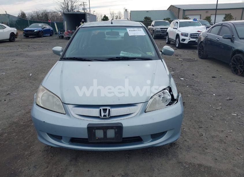 Photo 12 of 2005 Honda Civic HYBRID (VIN JHMES96645S010900)