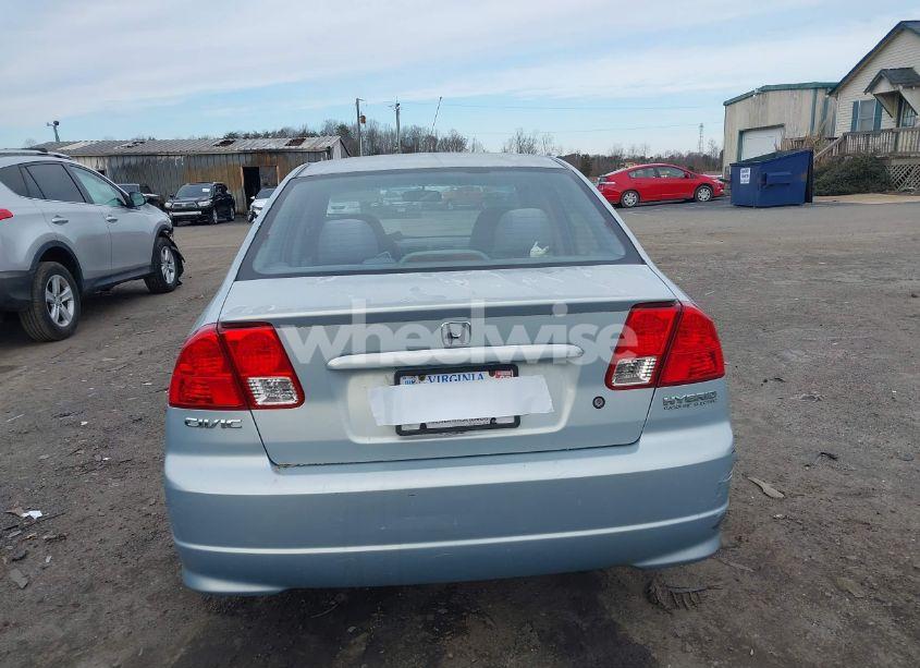 Photo 16 of 2005 Honda Civic HYBRID (VIN JHMES96645S010900)